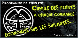 Bienvenue, cumule des points à chaque commande, CD offert à la première commande